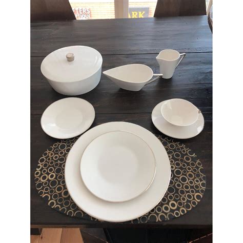 calvin klein china dinnerware set